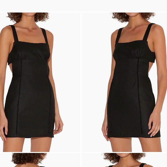 Hansen and Gretel Flick Linen Minidress sz Small - Picture 2 of 4